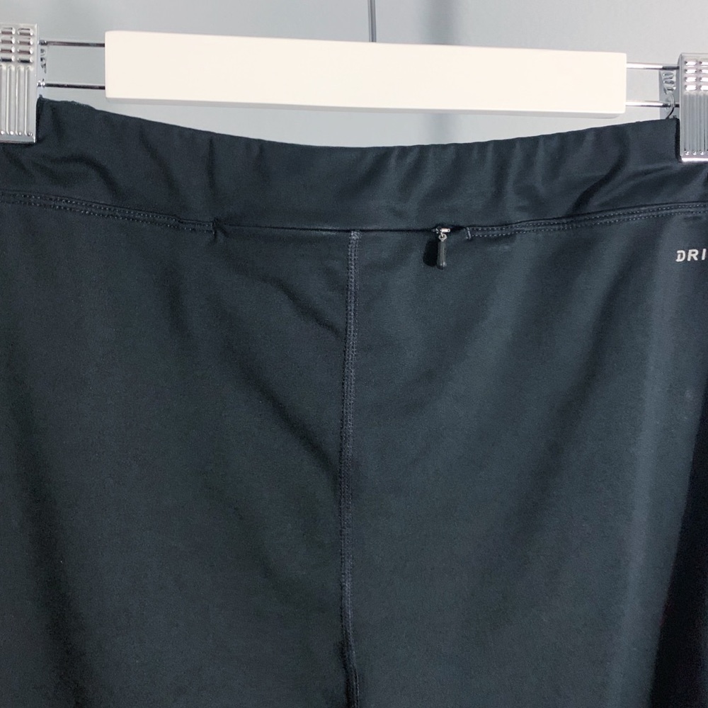 Black Nike Dri-fit leggings w/ ankle zips 3X - Picture 4 of 4